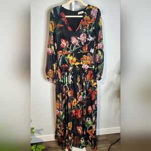 Ursime Chiffon Floral Maxi